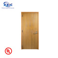 Eco-friendly soundproof gloss matte laminated mdf fire proof doors for commercial ul listed